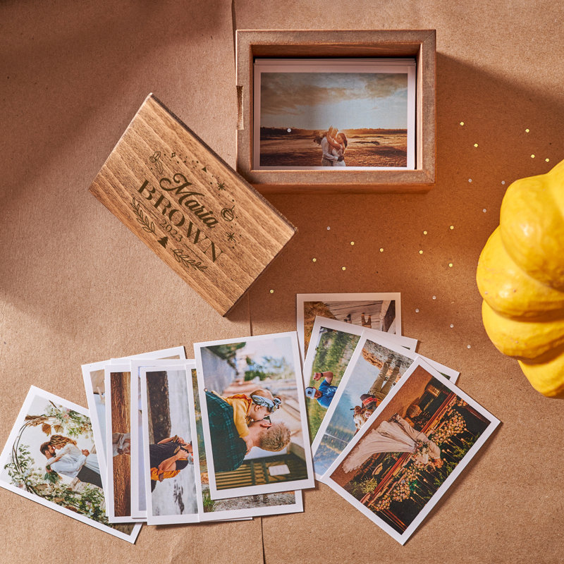 Brown Wood Matte Shadow Box Picture Frame, Yes