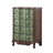 5-Drawer Hand-Painted Entryway Accent Chest