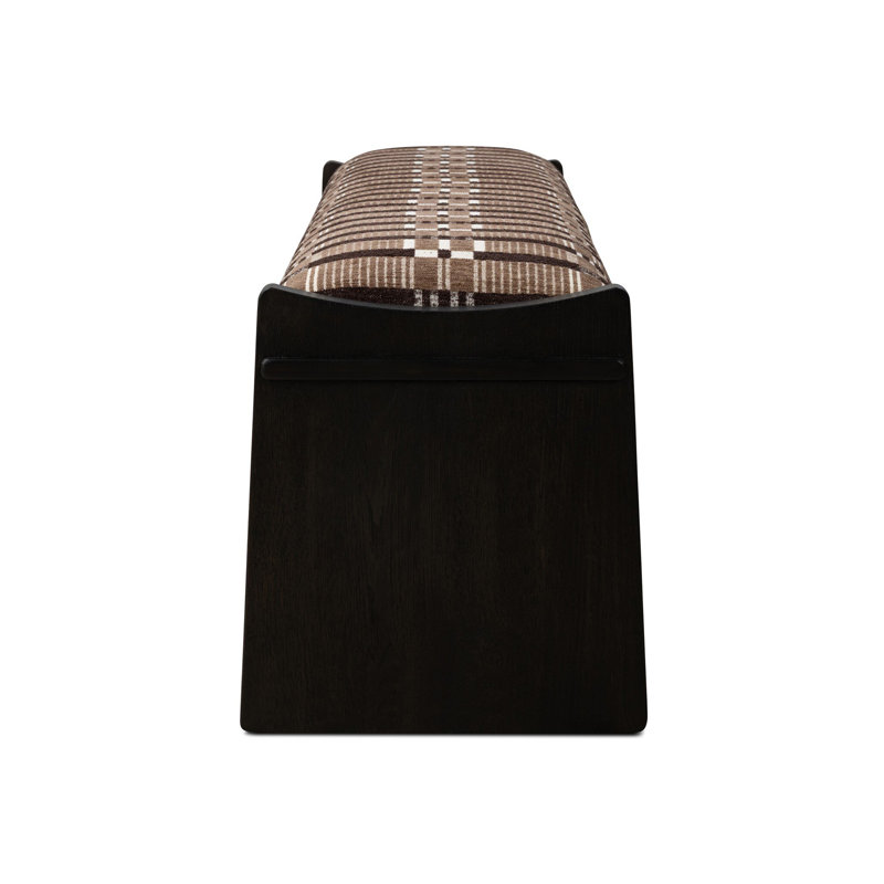 Eros Accent Bench-Conroe Drift, Sandhill Cocoa
