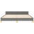 Pranavi vidaXL Fabric Platform Bed Frame, Slats Support, No Mattress-1560611684-1560611680