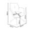 Armonia Fabric Swivel Dining ArmChair-11718680