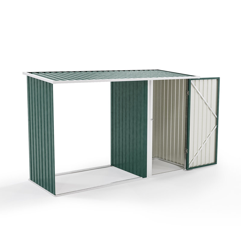 250cm W x 103cm D Metal Log Store