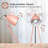 Modern Metal Table Lamp Set Of 2, Reading Bedside Lamps 350°Rotatable For Study Bedroom Dorm-1665101116-1665101104