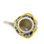 Petite théière en céramique en porcelaine de 2 litres avec motif floral, 1,5 lb sans le plateau de la cuisinière