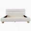 Lit tapissier contemporain Curve-Shaped Design
