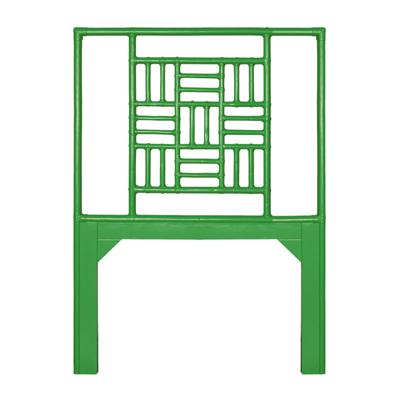 Tête de lit Finn, Simple, simple très long, Vert vif