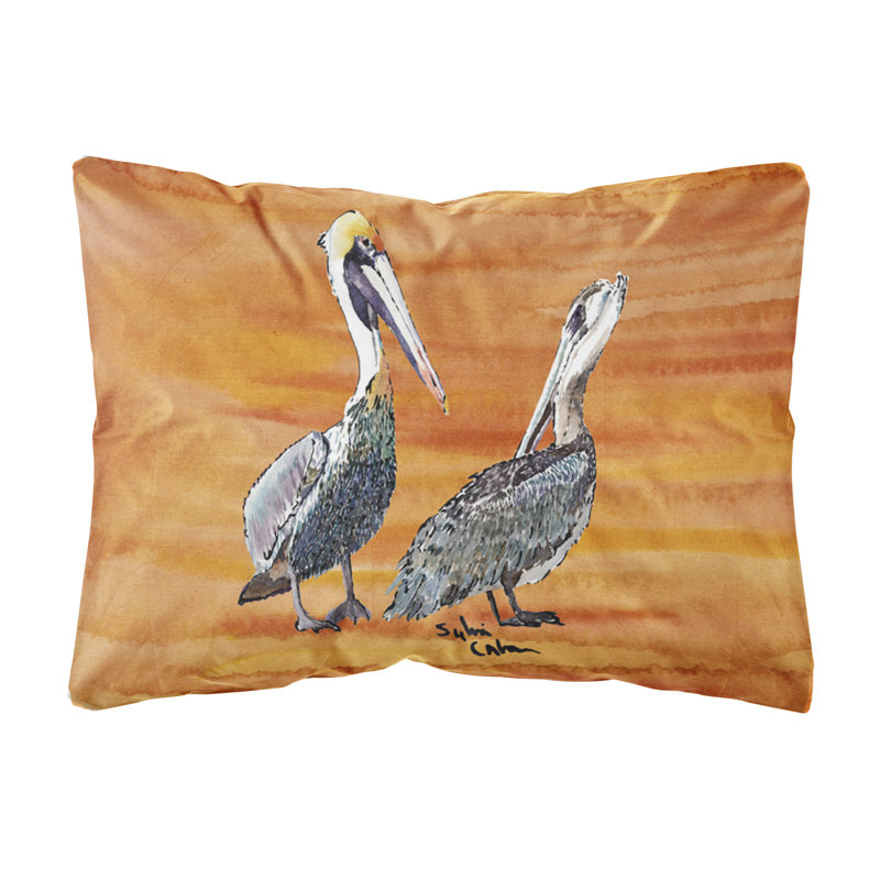 Coussin décoratif intérieur/extérieur pelican