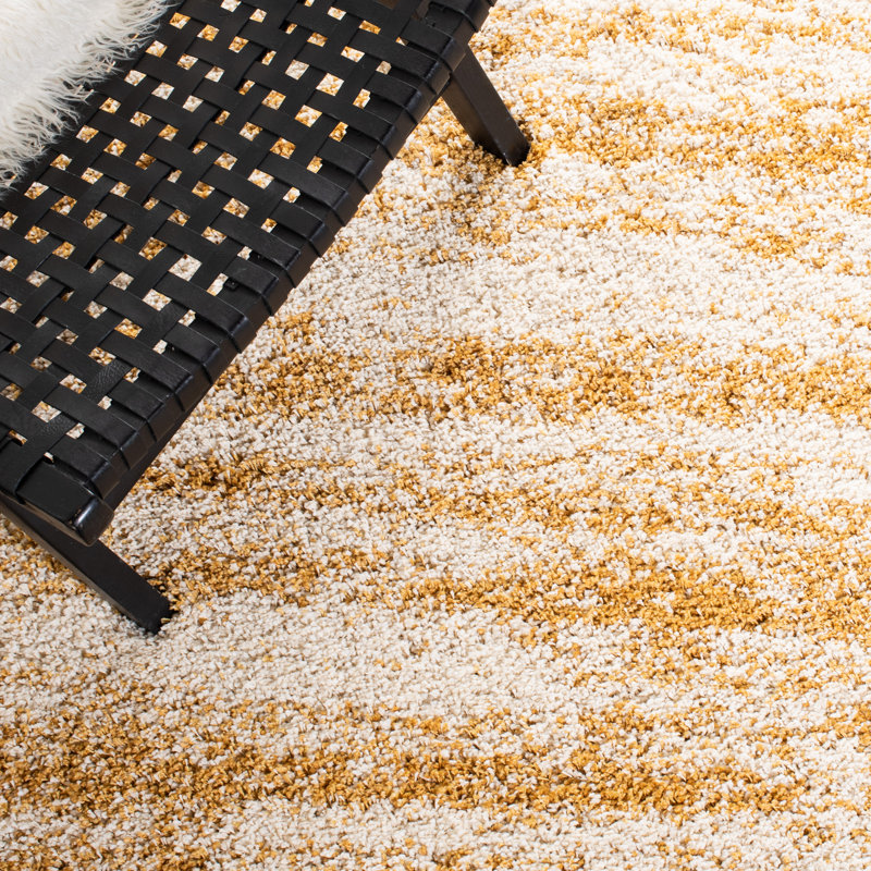 Maskell Performance Abstract Rug, Square 7'