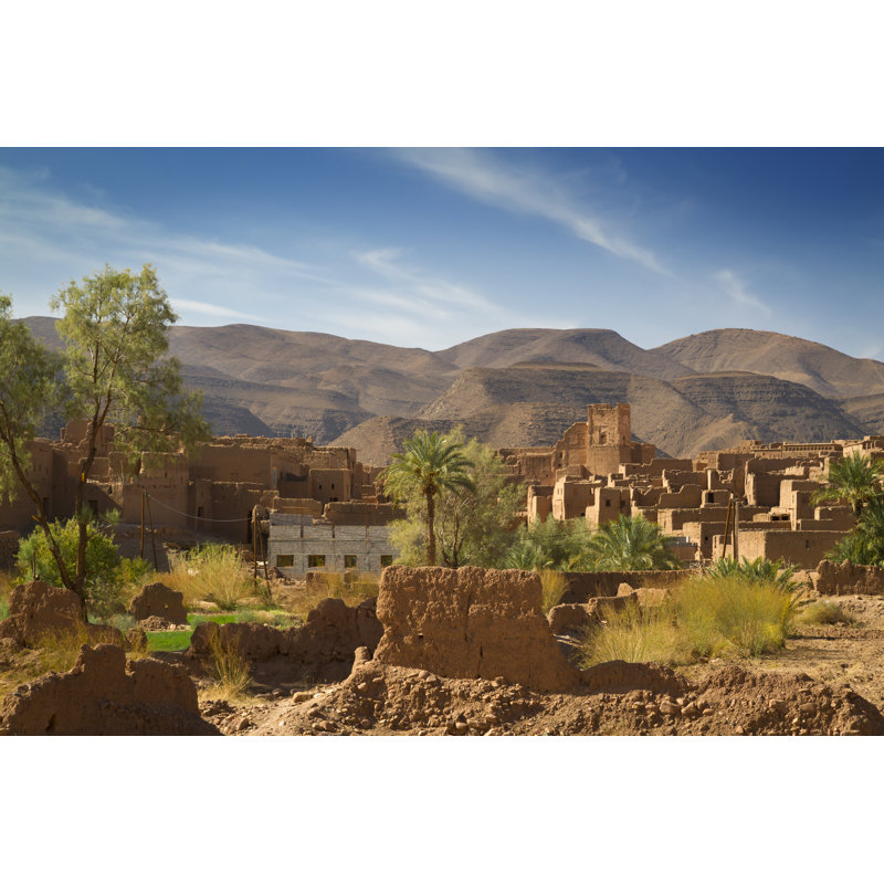 Architecture Of Morocco by Pazhyna - Wrapped Canvas Print, 51cm H x 76cm W