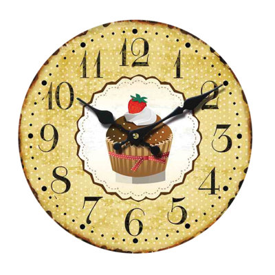 Racine Wood Wall Clock