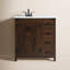 Ensemble de meuble-lavabo simple 32 po Slayton-466494800