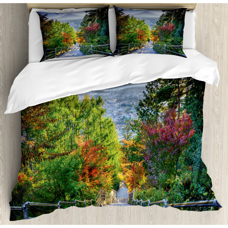 Rustic Polyester Duvet Cover