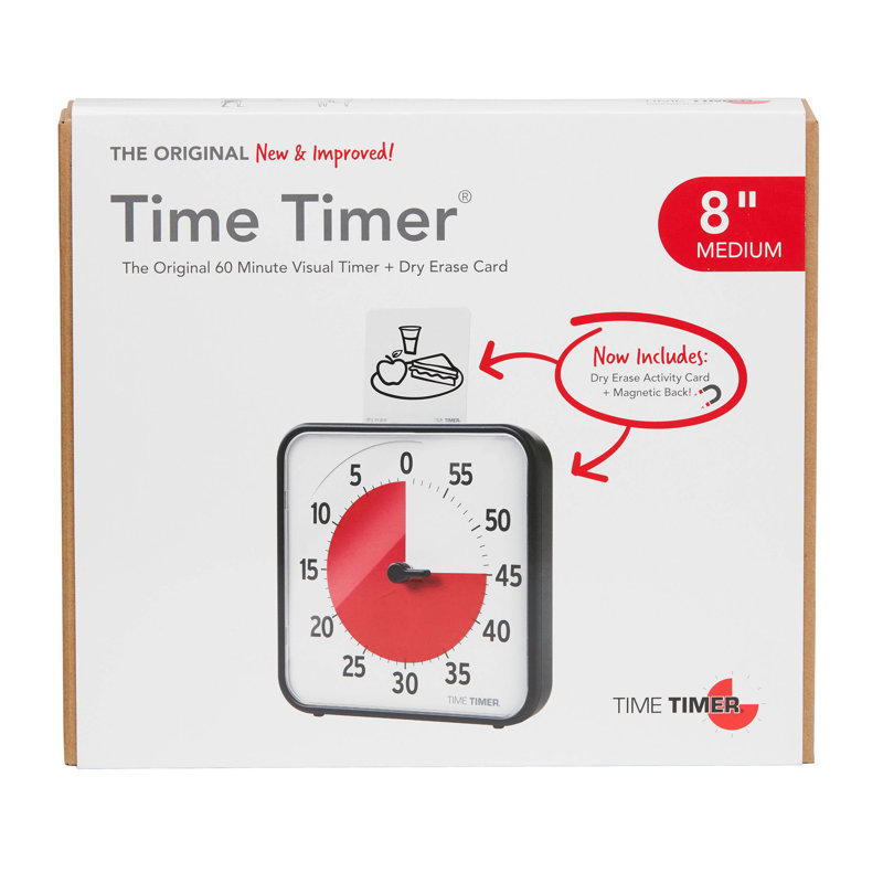 Minuterie Time Timer Original 8 pouces (moyen)