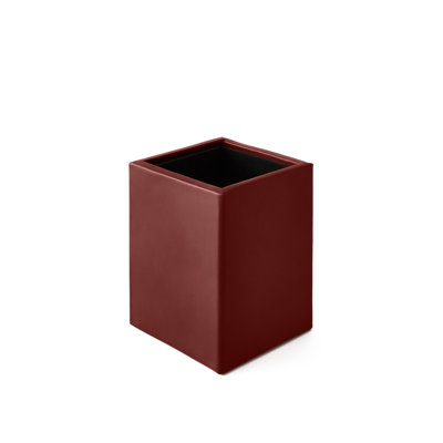 Camellia Leather Pen Holder