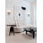 Transitional 2 Light Smoke Crystal Wall Sconce-29552818