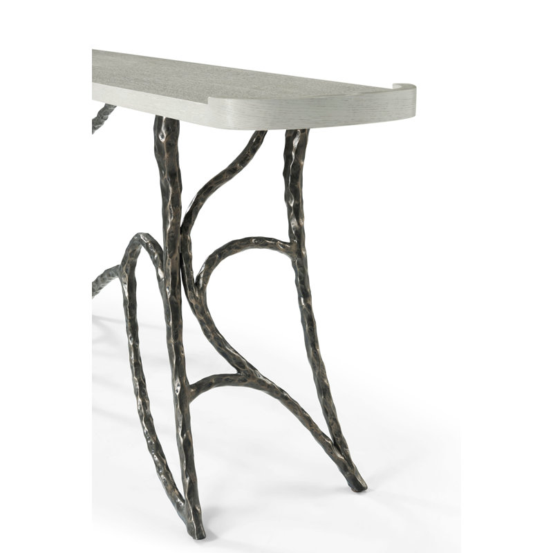 Essence 72'' W Solid Wood Console Table, Opal