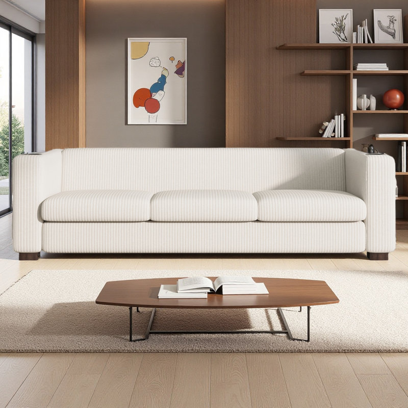 3 SEATER SOFA, Beige