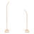 2pcs Wedding Arch Frames, Balloon Flower Backdrop Stands