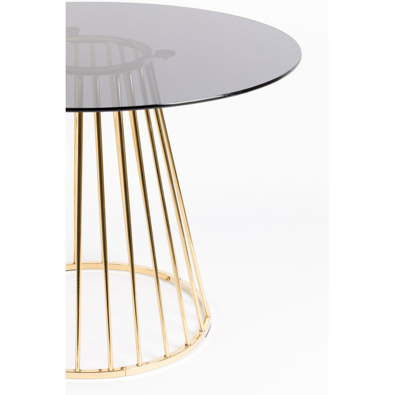 Floris Round Glass Dining Table
