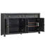 Buffet de ferme 59 po, buffet de rangement avec 4 portes et 2 tiroirs, bar café pour le salon et le salon -998293938
