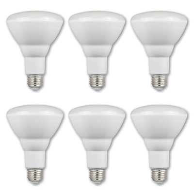 9 Watt (65 Watt Equivalent), BR30 LED, Dimmable Light Bulb, E26/Medium (Standard) Base