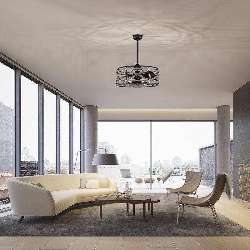 19'' Ceiling Fan with Light Kit