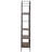 Saito 37" Stainless Steel Standard Bookcases-455635792