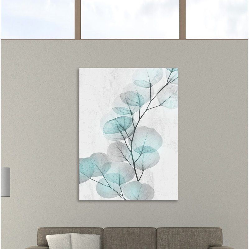 «Eucalyptus Glow 4», toile tendue par Albert Koetsier, H 48 po x l 36 po x P 1,5 po