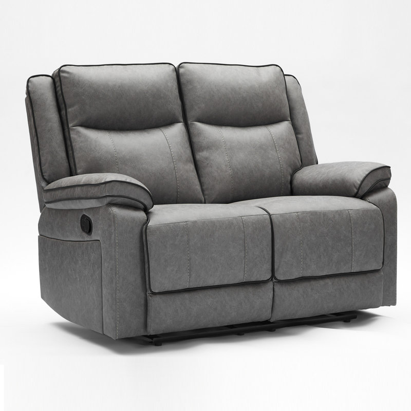 2 Seater Fabric Reclining Sofa