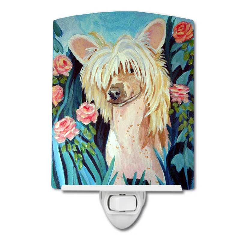 Chinese Crested Ceramic Night Light