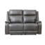 Causeuse inclinable électrique Hayes - Gris anthracite-1477393853