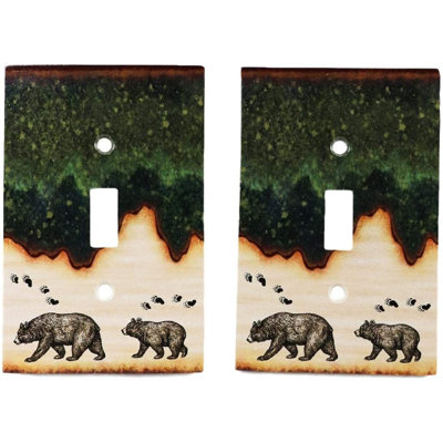 Audronis Animals 1 - Gang Toggle Light Switch Wall Plate