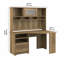 Bureau d'angle réversible avec clapier Ozro-1894578065