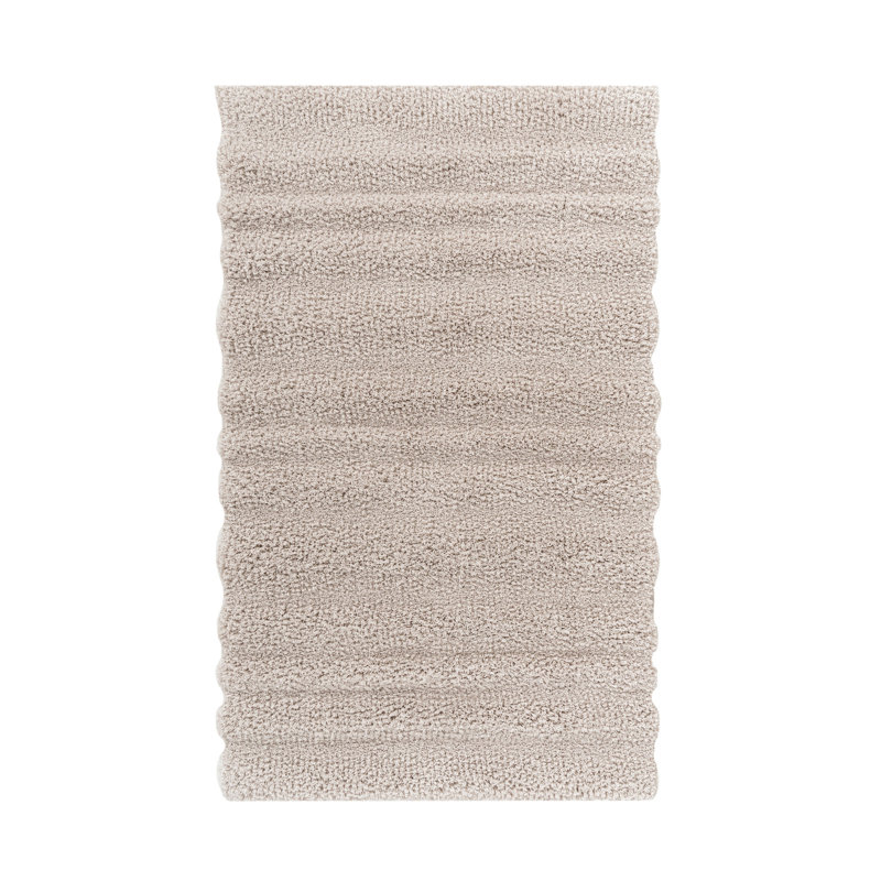 Alentejo Rectangle Bath Rug, 24" W x 39" L, Beige