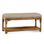 Summer Retreat Wicker Shelf Storage Bench-71425198-86505848