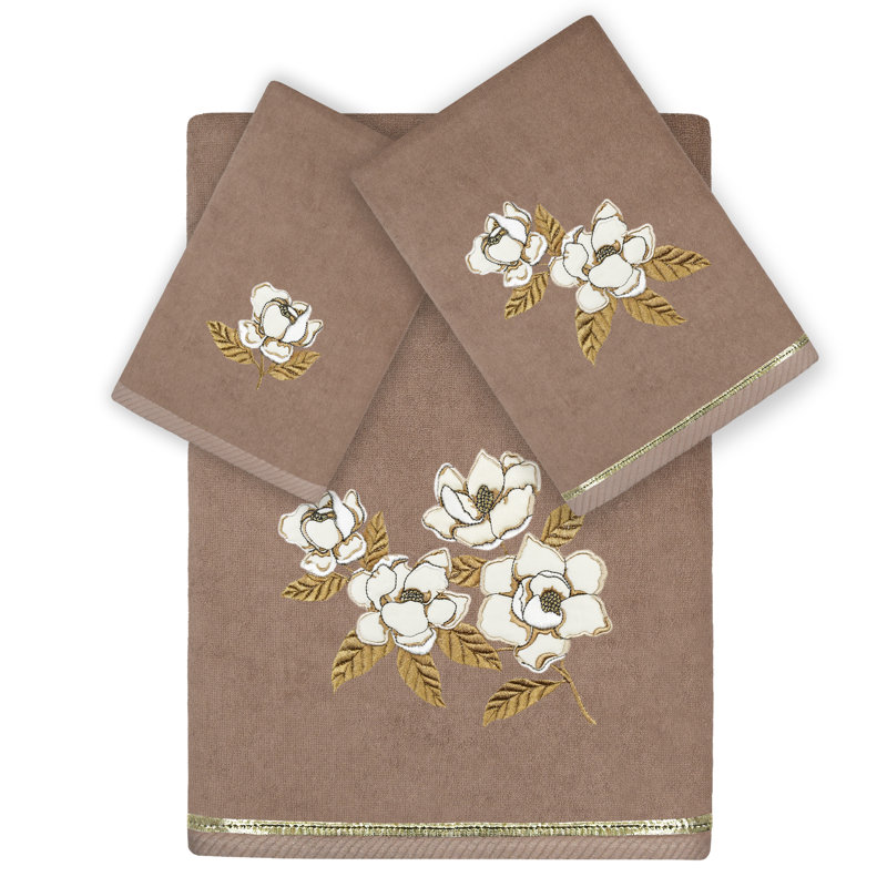  3 Piece Towel Set, Cocoa