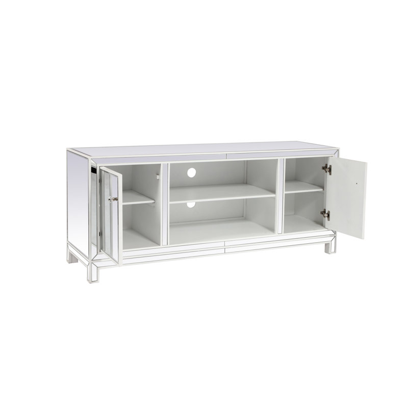 Theiss TV Stand for TVs up to 65", White