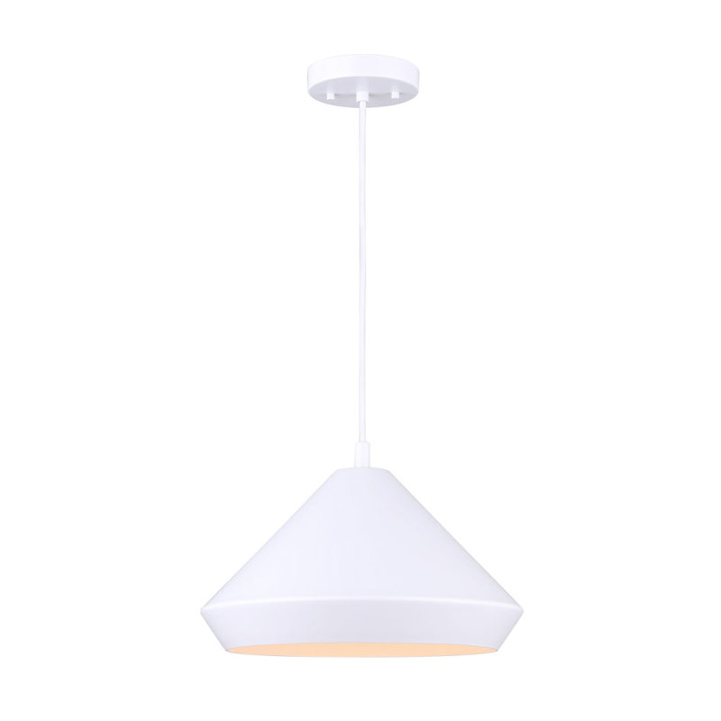 Luminaire suspendu Bertie, H 57,5 po x l 10,25 po x P 10,25 po