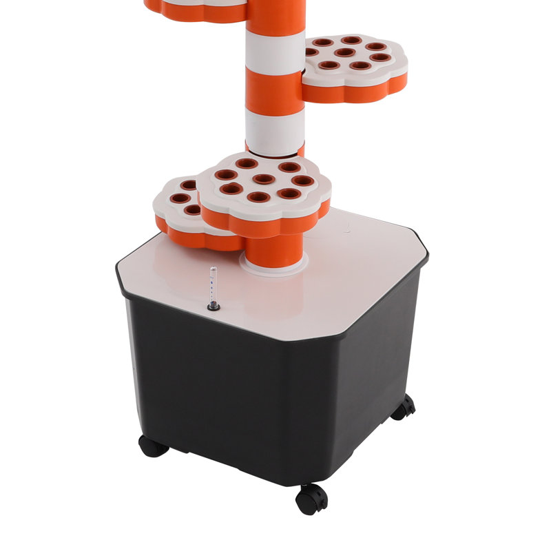 10-Tier 80-Hole Vertical Hydroponic Planter With Timer