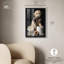 Art de salle de bain Goldendoodle-95568412-95568408