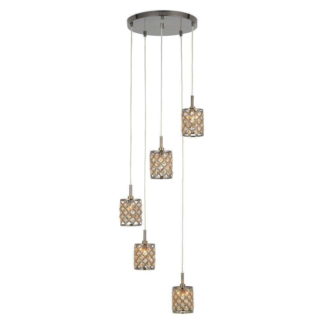 Leonide 5 - Light Cluster Cylinder Pendant