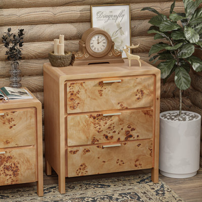 Commode d'appoint 3 tiroirs Manish