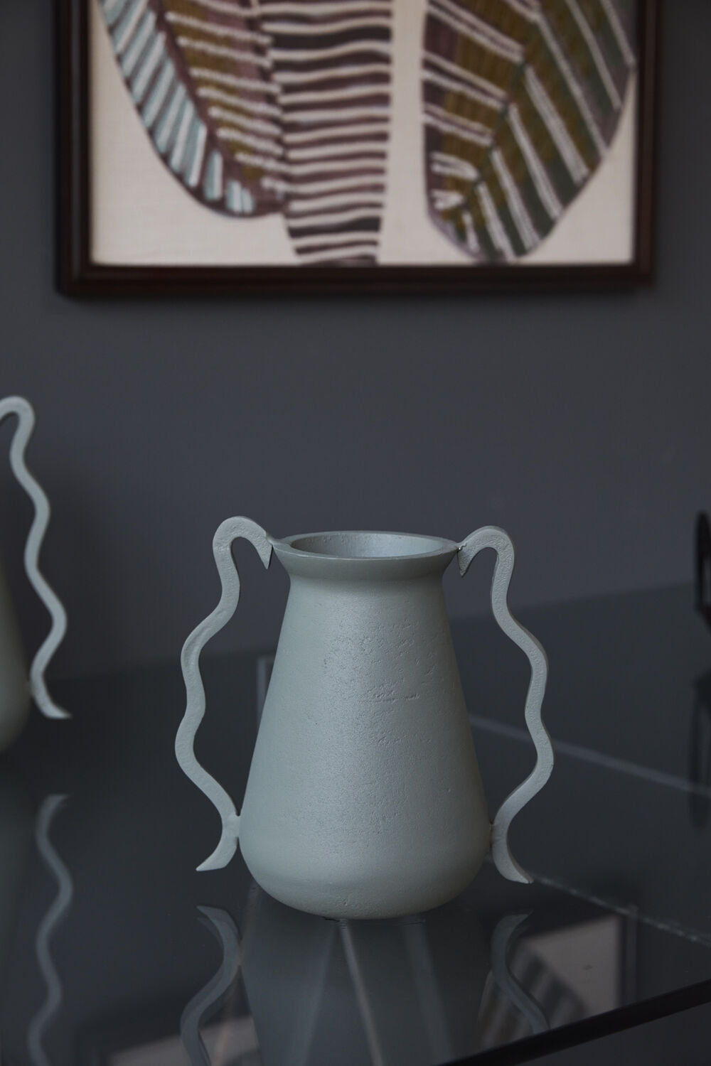 8.5'' Metal Table Vase