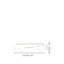 Tier Ceiling/Wall Lamp 2M White Matt Painted Brass L2296 Ul