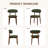 Maylon Upholstered Solid Wood Frame Side Chairs-1792095339