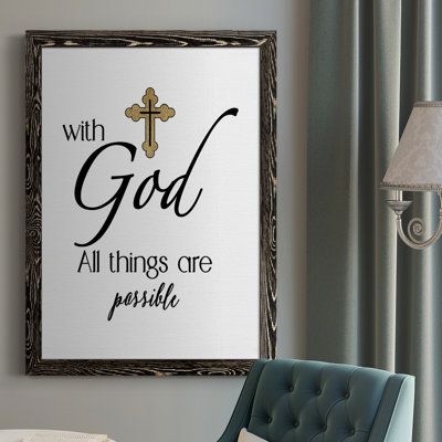 " All Things Possible Gold "