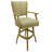 Callisnagh Swivel Wood Bar Stool 30" Seat - Beige Vinyl-276005081-276005074