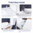 Elongated 20.7" Chair Height Two-Piece Toilet, 1.28 GPF Single Flush, Soft-Close Seat, MaP 1000g