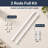 L5201BUN Aluminum Adjustable Double Curtain Rod-71739723-71739725