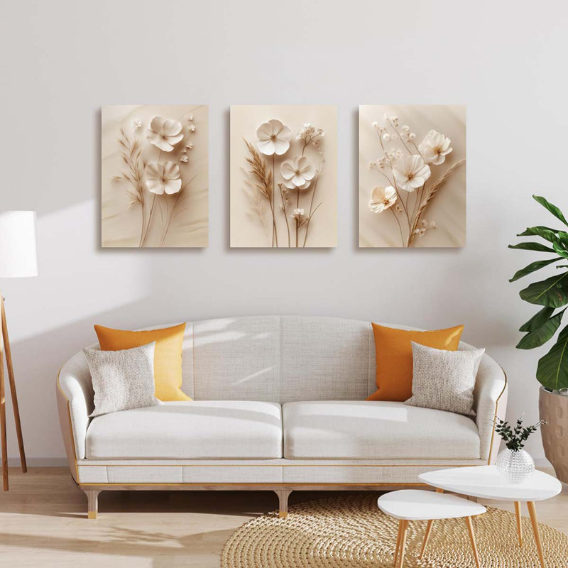 3 Piece Wrapped Canvas Print